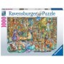 Puzzle Noaptea In Librarie, 1000 Piese Ravensburger - 2